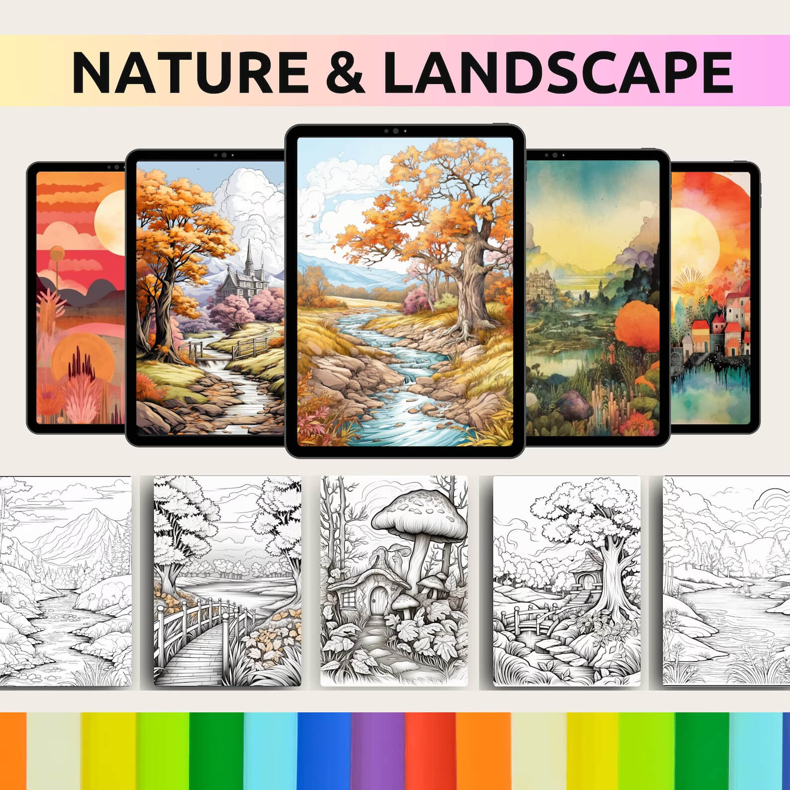 10,000+ Pages PLR Coloring Books | With Resell Rights - Image 6