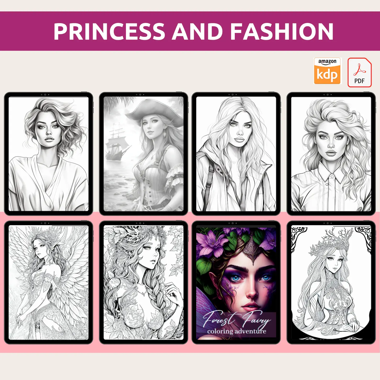 10,000+ Pages PLR Coloring Books | With Resell Rights - Image 8