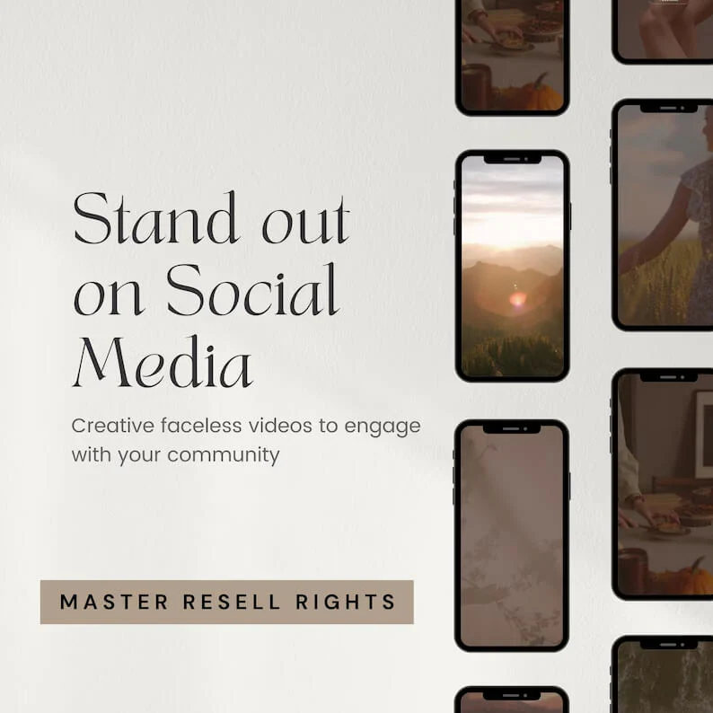 1200+ Faceless Marketing Videos | Resell Rights | Faceless Instagram Reels - Image 5