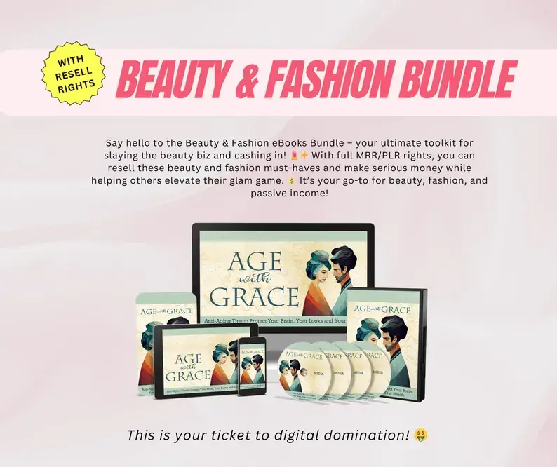 160 Beauty & Fashion PLR eBook Collection (PLR/MRR) - Image 4