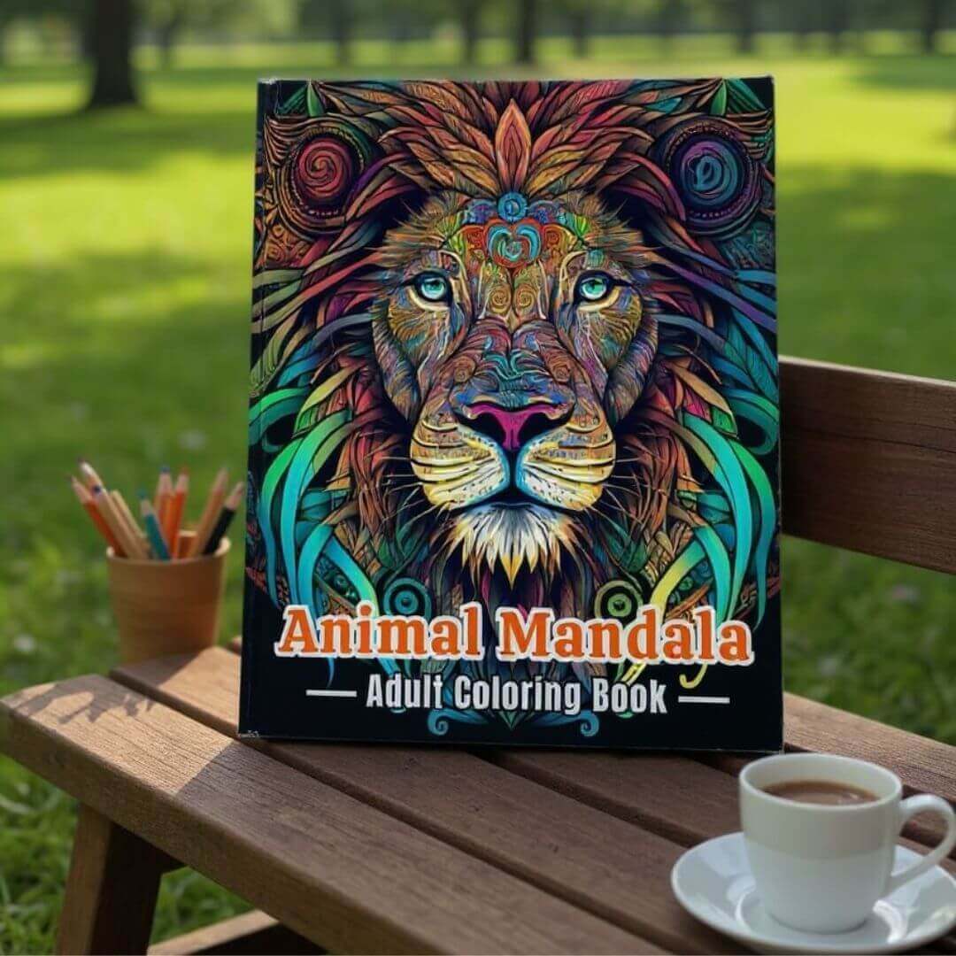 🐾 50 Animal Mandala with Resell Rights (with Resell Rights) - Image 5