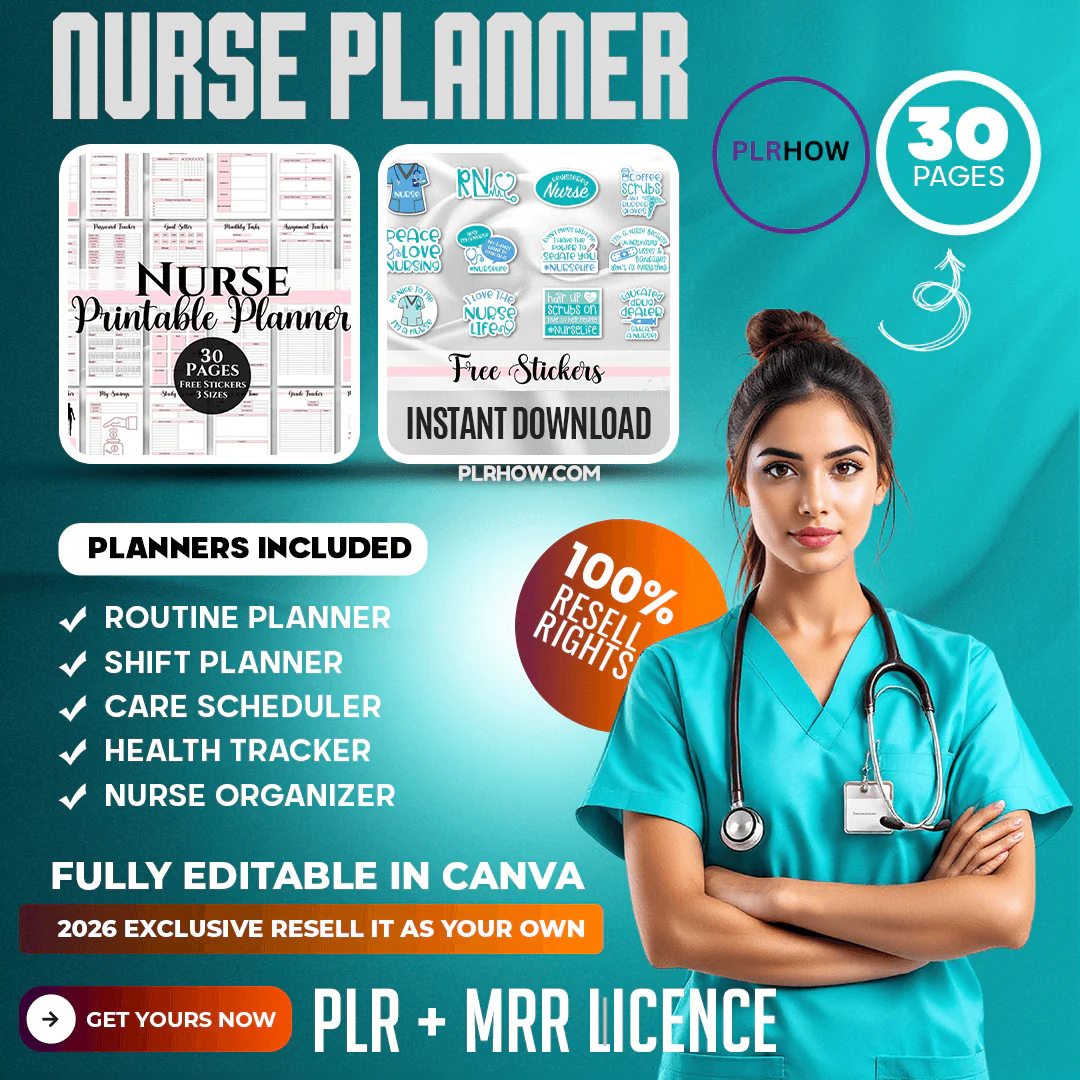 Student Nurse Planner Bundle with Resell Rights - Image 5